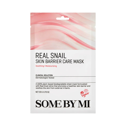 SOME BY MI Real Care Mask, Snail Skin Barrier, 1 stk