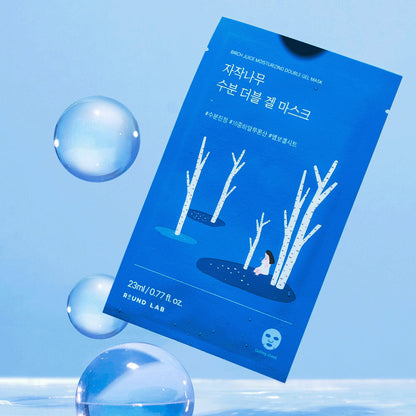 Birch Juice Moisturizing Double Gel Mask 23ml 10 stk