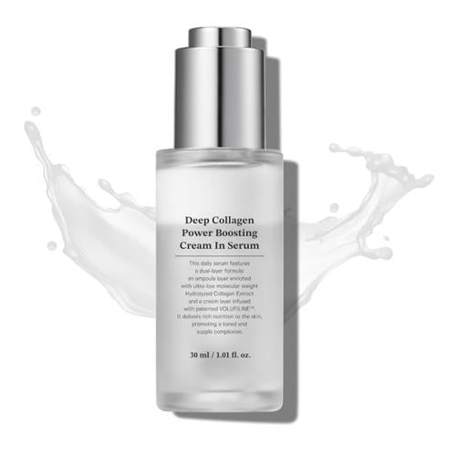 Deep Collagen Power Boosting Cream In Serum 30ml