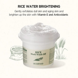 SKINFOOD - Rice Mask Wash Off, 120 g