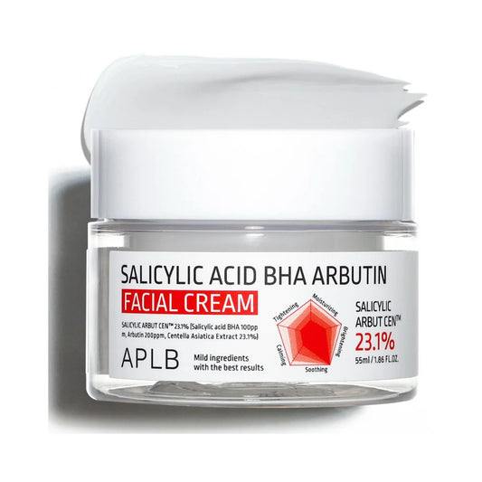 APLB Salicylic Acid BHA Arbutin Facial Cream, 55ml