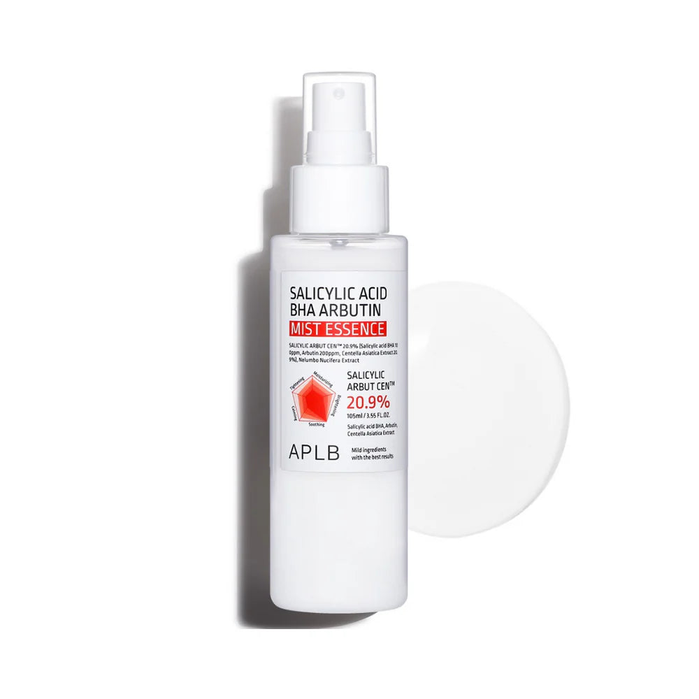 APLB Salicylic Acid BHA Arbutin Mist Essence, 105ml