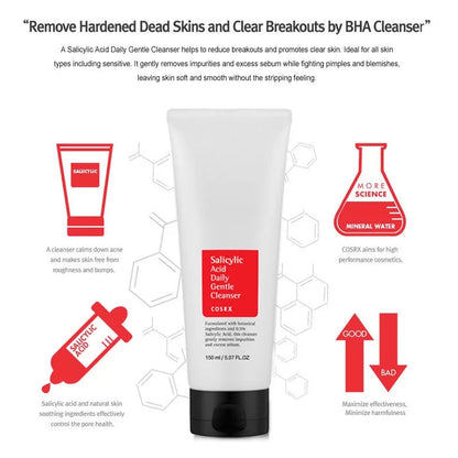 COSRX - Salicylic Acid Daily Gentle Cleanser, 150 ml