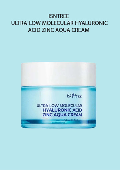 Ultra-Low Molecular Hyaluronic Acid Zinc Aqua Cream 80ml