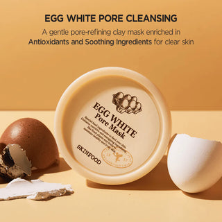 SKINFOOD - Egg White Pore Mask, 120 g