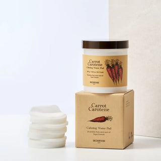 SKINFOOD - Carrot Carotene Calming Water Pad, 60 stk