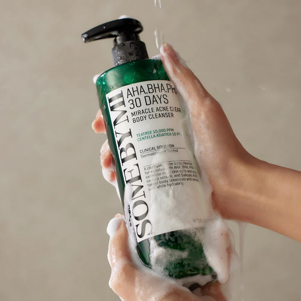 SOME BY MI AHA, BHA, PHA 30 Days Miracle Acne Clear Body Cleanser, 400 g
