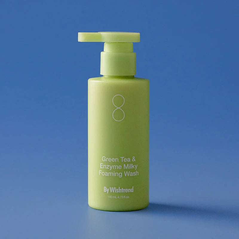 Green Tea & Enzyme Milky Foaming Wash 140ml