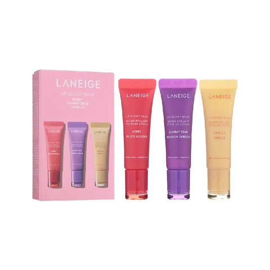 Lip Glowy Balm Trio Set 3 pcs