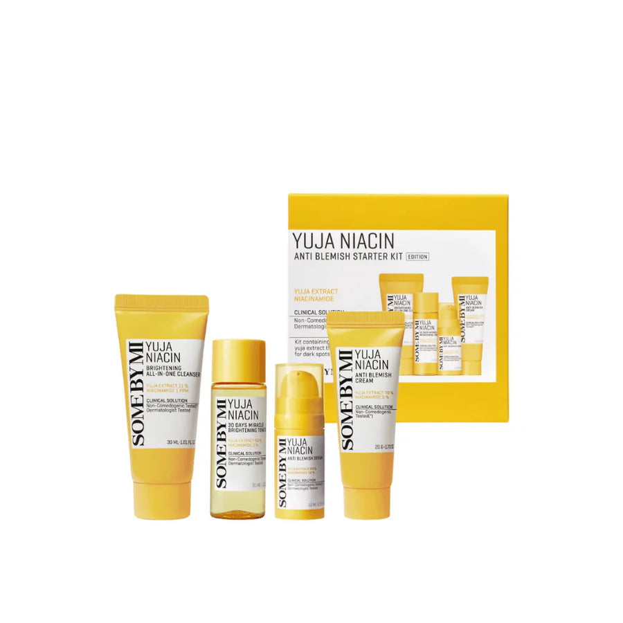 SOME BY MI Yuja Niacin Anti Blemish Starter Kit, 4 stk