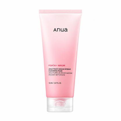 Peach Niacin Spread Cleansing Foam
