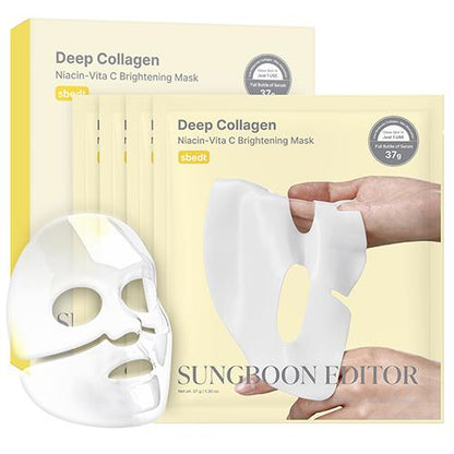 Deep Collagen Niacin Vita C Brightening Mask