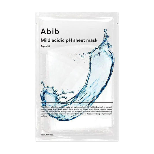 Abib Mild Acidic pH Sheet Mask, Aqua Fit, 1 stk
