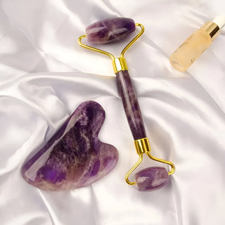 Gua sha sæt, hjerte og rulle