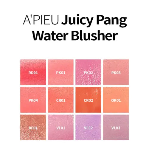 A'PIEU Juicy-Pang Water Blusher, Strawberry