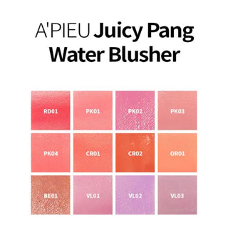 A'PIEU Juicy-Pang Water Blusher, Raspberry