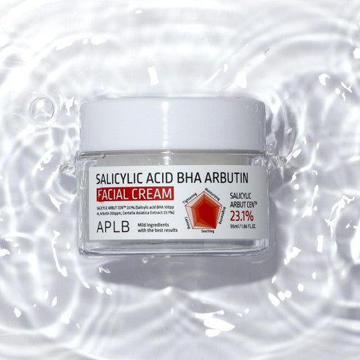 APLB Salicylic Acid BHA Arbutin Facial Cream, 55ml