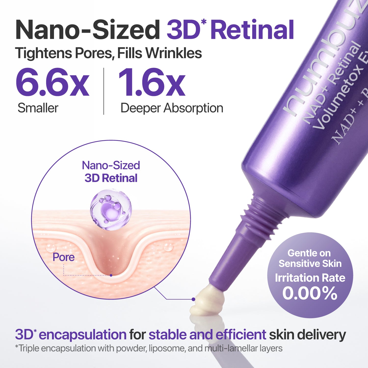 Tube No.9 NAD+ Retinal Volumetox Eye Cream