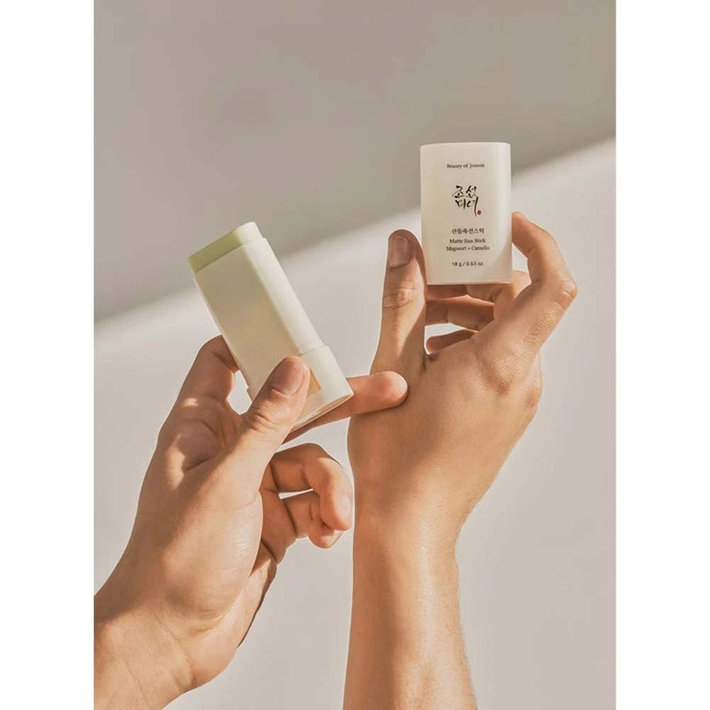 Matte sun stick : Mugwort + Camilia 18g