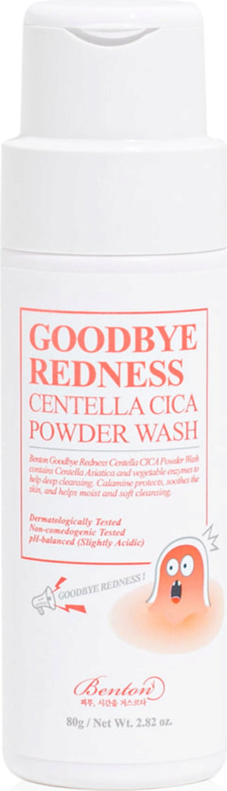 Benton Goodbye Redness Centella Cica Powder Wash, 80 g