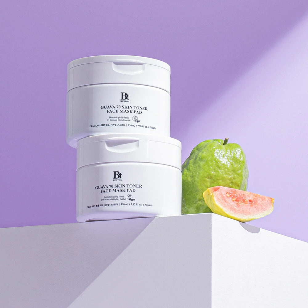 Benton Guava 70 Skin Toner Face Mask Pad, 70 pads