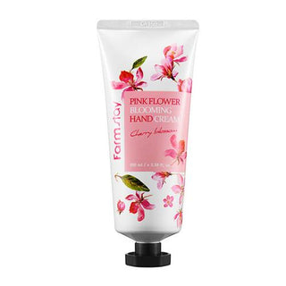 Pink Flower Blooming Hand Cream Cherry Blossom