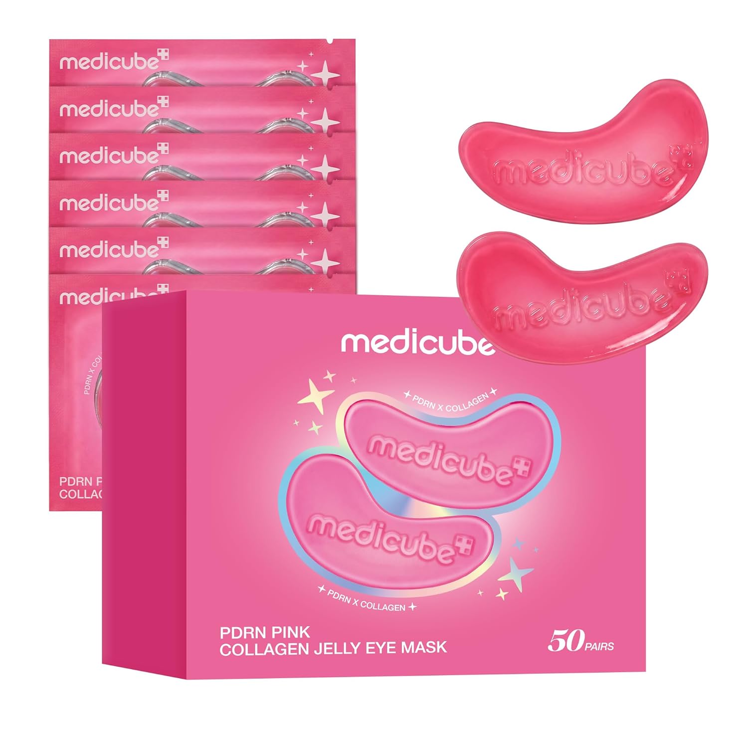 POUCH PDRN Pink Collagen Jelly Eye Mask