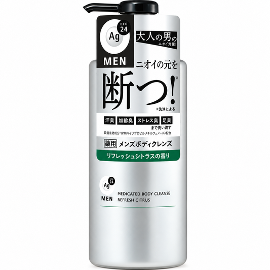 Ag Deo 24 Men Medicated Body Cleanse Refresh Citrus