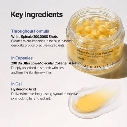 Deep Collagen Retinol Power Boosting Capsule Cream