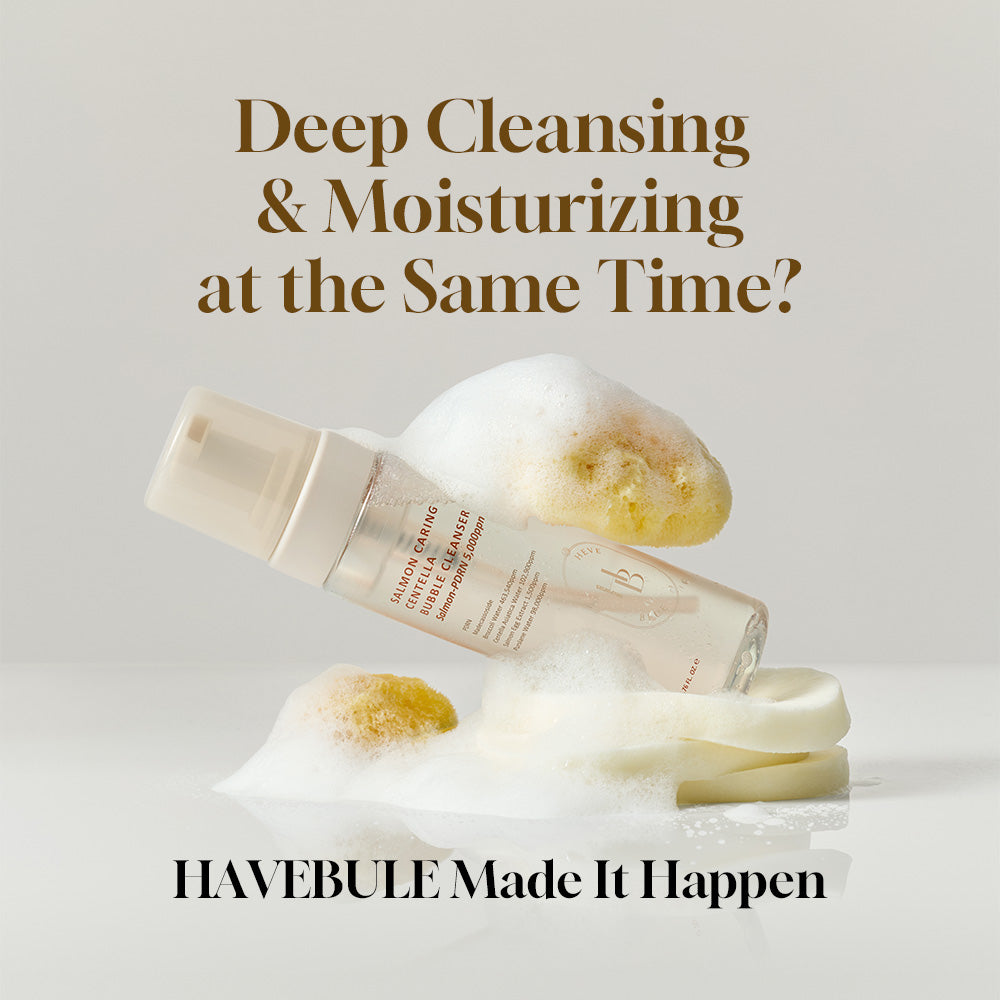 Salmon Caring Centella Bubble Cleanser