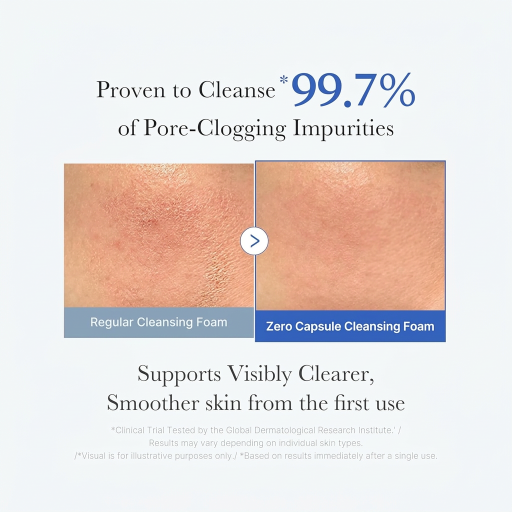 Zero Pore Clearing Capsule Cleansing Foam