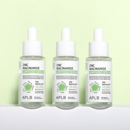 APLB Zinc Niacinamide Ampoule Serum, 40ml