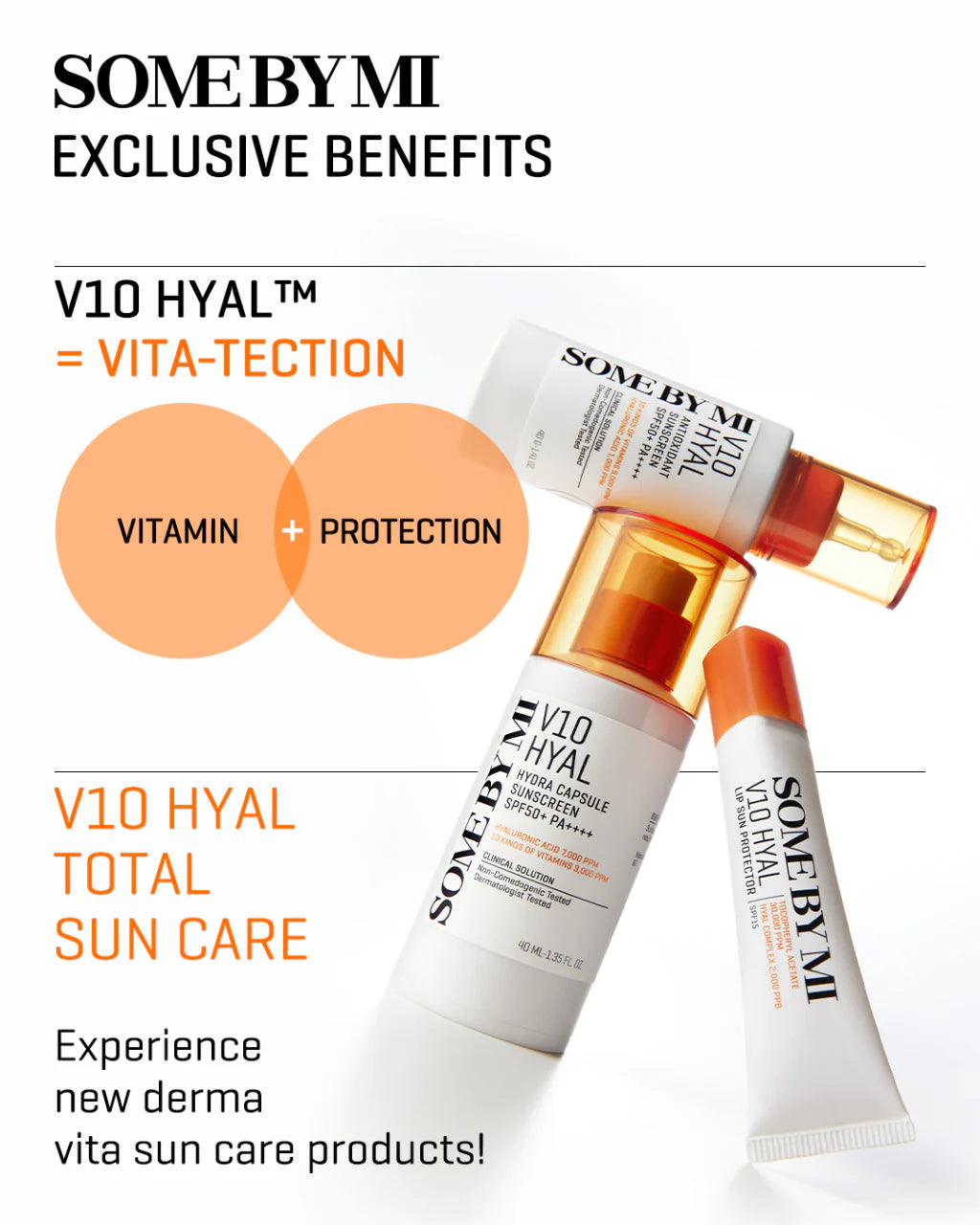 SOME BY MI V10 Hyal Antioxidant Sunscreen, 40 ml