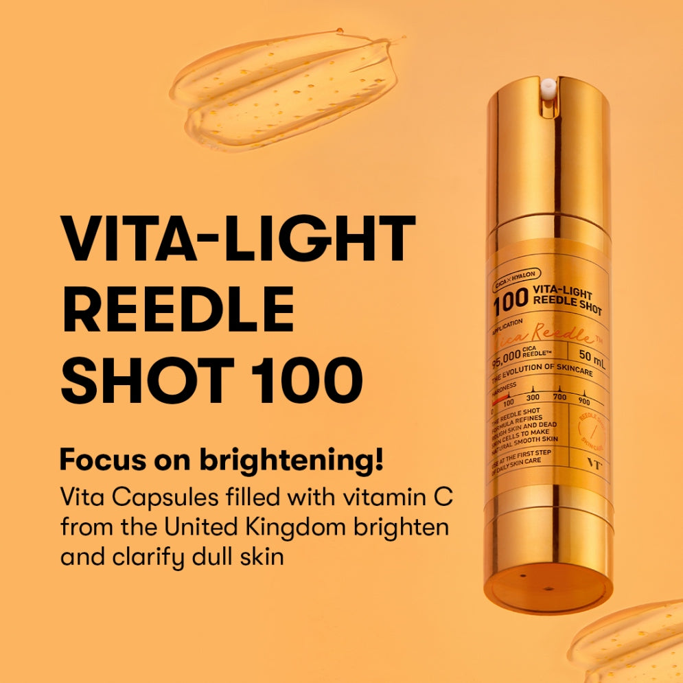 Vita-light Reedle Shot 100 Stick Pouch, 2 ml x 10 stk