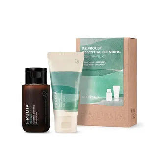 FRUDIA Re:proust Essential Blending Body Travel Kit Greenery, 50ml + 30ml
