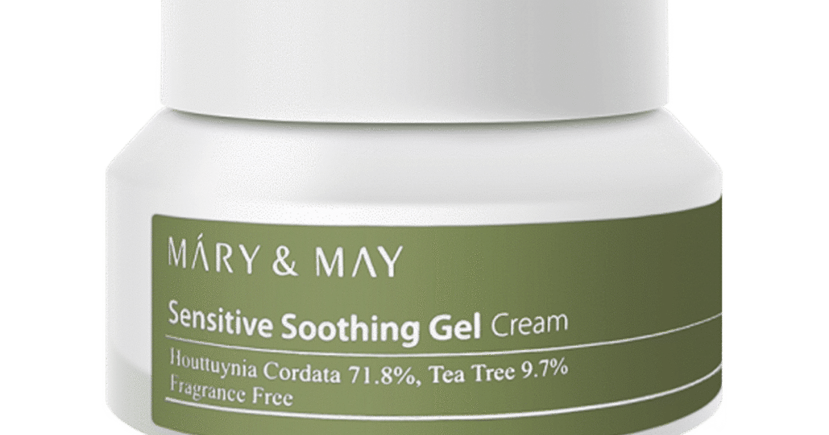 Mary & May Sensitive Soothing Gel Cream, 70 g