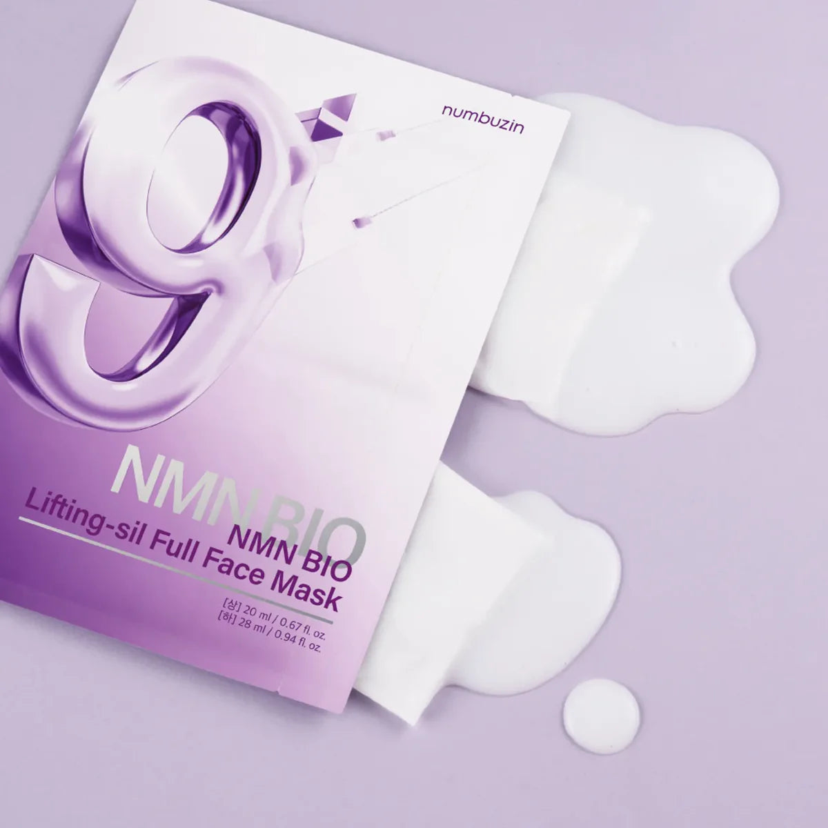 No.9 Nmn Bio Lifting-Sil Essence Set(No.9 Full Face Pack+Fabric Lifting Brand)