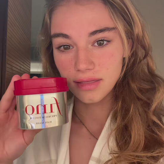 FORGOT TO MENTION: after shampooing, youll use the hair mask once again normally in the shower 🩷 Please excuse my appearance i had just woken up #foryou #foryoupage #viral #hair #haircare 