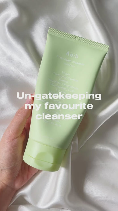 Abib Acne Foam Cleanser Heartleaf Foam, 150 ml