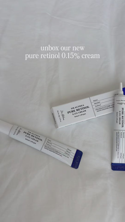welcome to the retinol family 💙pure retinol 0.15% cream💙 if retinols broke you out, try our pure retinol cream, its super gentle but effective #dralthea #retinol #pureretinolcream #skincare #pure 