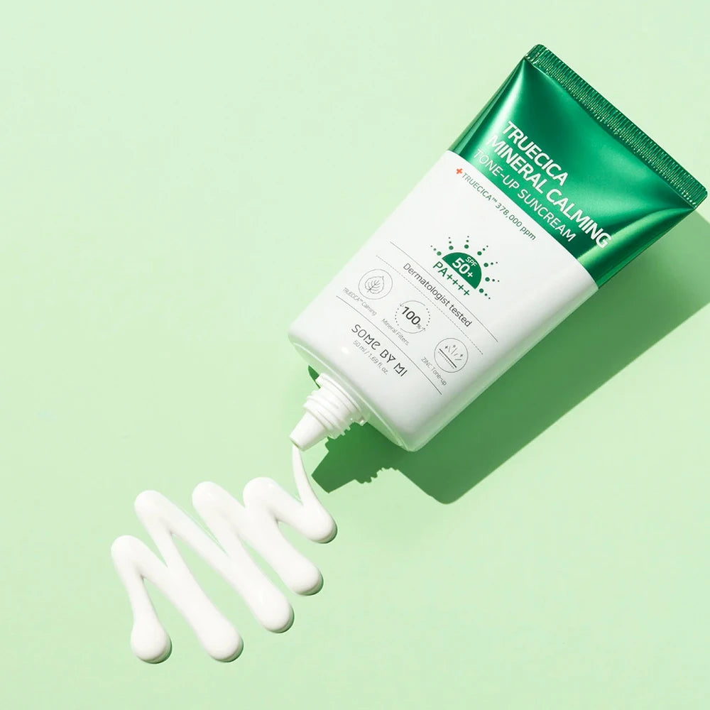 SOME BY MI Truecica Mineral Calming Tone-Up Suncream, 50 ml