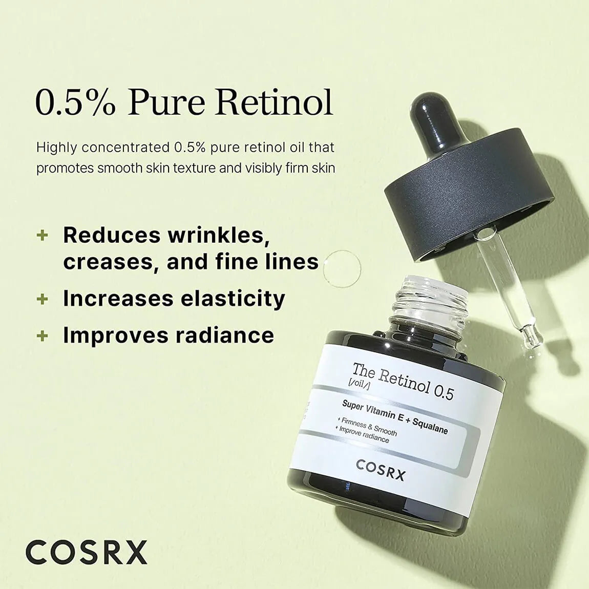 COSRX - The Retinol 0.5 Oil, 20 ml