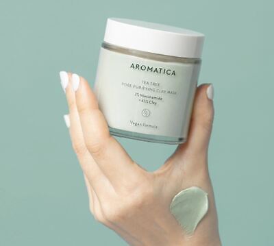 AROMATICA Tea Tree Pore Purifying Clay Mask, 120 g