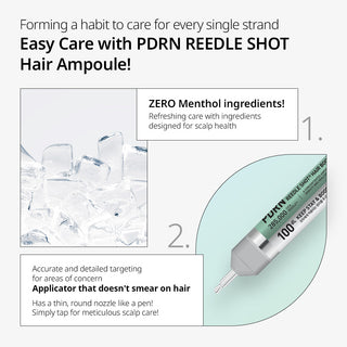 PDRN Reedle Shot Hair Ampoule 300dL, 15 ml