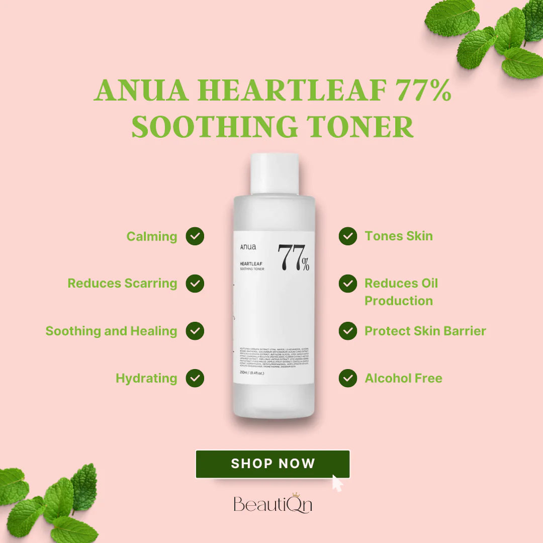 Heartleaf 77% Soothing Toner, 250 ml