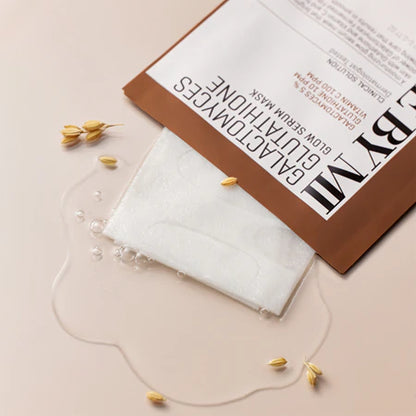 SOME BY MI Galactomyces Glutathione Glow Serum Mask, 22 g x 1 sheet