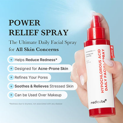 Hypochlorous Acid Daily Facial Spray 125ml