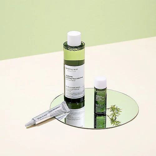 Mary & May Vegan Cica Teatree AHA PHA Blemish Toner Mini, 30 ml