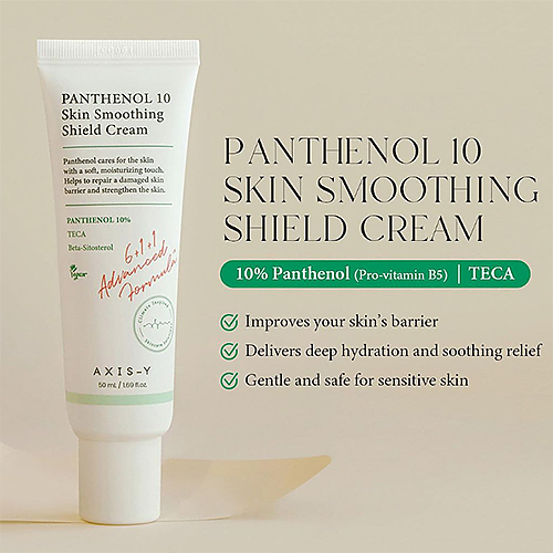 AXIS - Y - Panthenol 10 Skin Smoothing Shield Cream, 50 ml