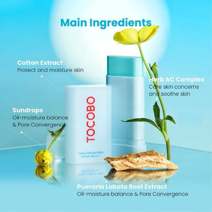 Cotton Soft Sun Stick, 19 g